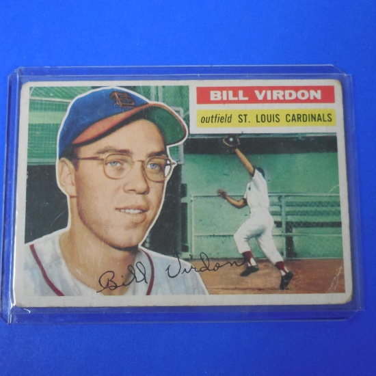 1956 TOPPS #170 BILL VIRDON CARDINALS