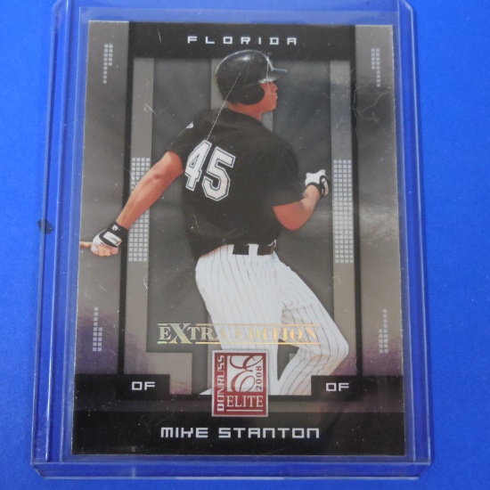 2008 DONRUSS ELITE GIANCARLO STANTON ROOKIE CARD