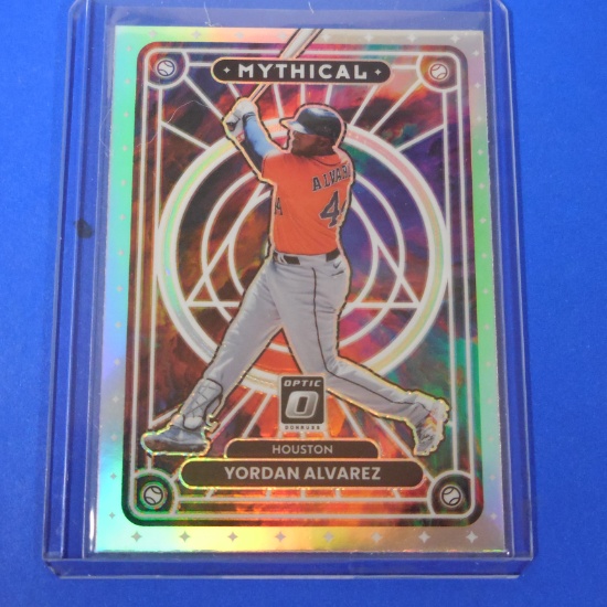 2022 DONRUSS OPTIC YORDAN ALVAREZ MYTHICAL HOLO PRIZM