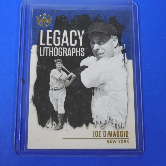 2021 DONRUSS DIAMOND KINGS JOE DIMAGGIO LEGACY LITHOGRAPHS YANKEES