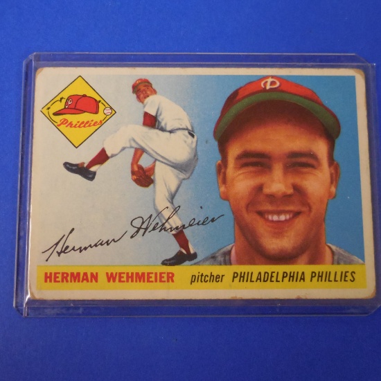 1955 TOPPS #29 HERMAN WEHMEIER PHILLIES
