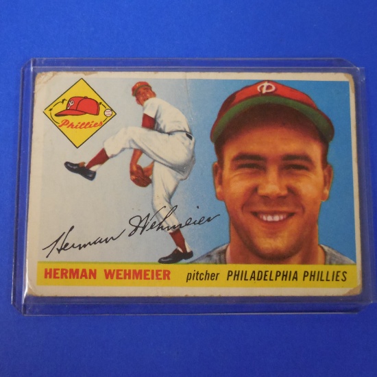 1955 TOPPS #29 HERMAN WEHMEIER PHILLIES
