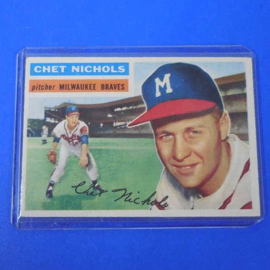 1956 TOPPS #278 CHET NICHOLS BRAVES