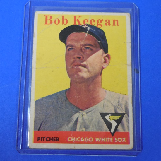 1958 TOPPS #200 BOB KEEGAN WHITE SOX