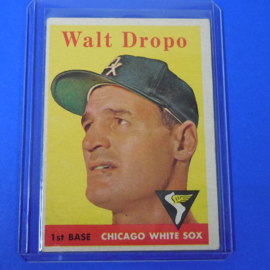 1958 TOPPS #338 WALT DROPO WHITE SOX