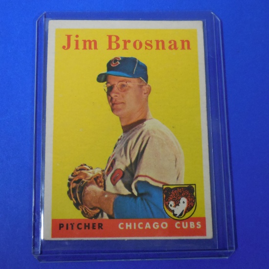 1958 TOPPS #342 JIM BROSNAN CUBS