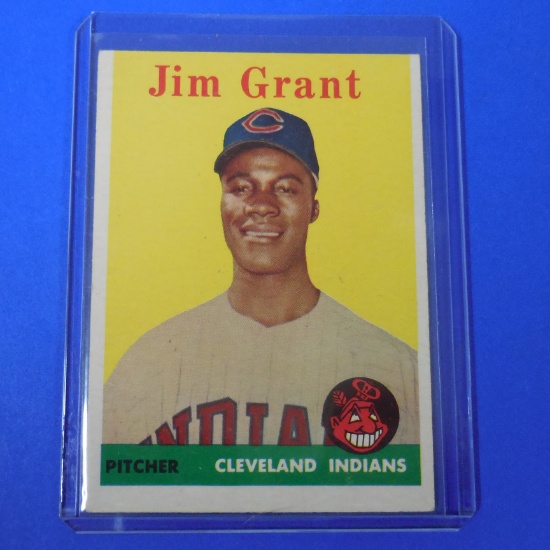 1958 TOPPS #394 JIM GRANT INDIANS