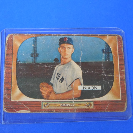 1955 BOWMAN #177 WILLARD NIXON RED SOX