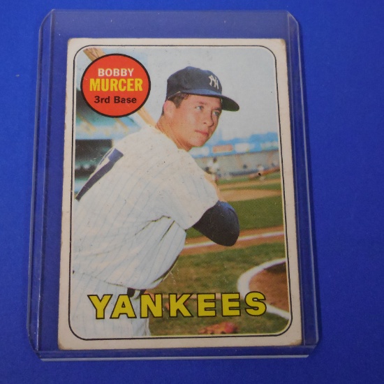 1969 TOPPS #657 BOBBY MURCER HIGH NUMBER YANKEES