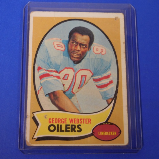 1970 TOPPS #120 GEORGE WEBSTER OILERS