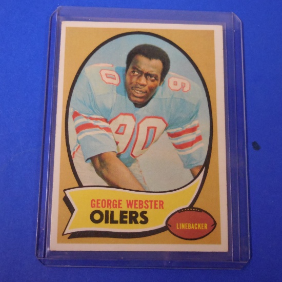 1970 TOPPS #120 GEORGE WEBSTER OILERS