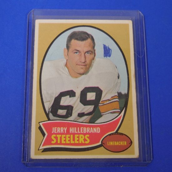 1970 TOPPS #230 JERRY HILLEBRAND STEELERS