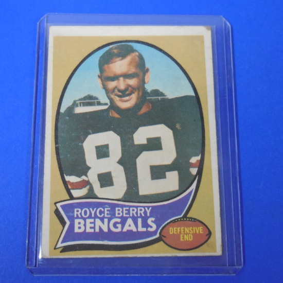 1970 TOPPS #86 ROYCE BERRY BENGALS