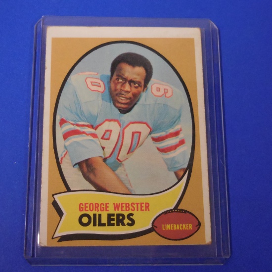 1970 TOPPS #120 GEORGE WEBSTER OILERS