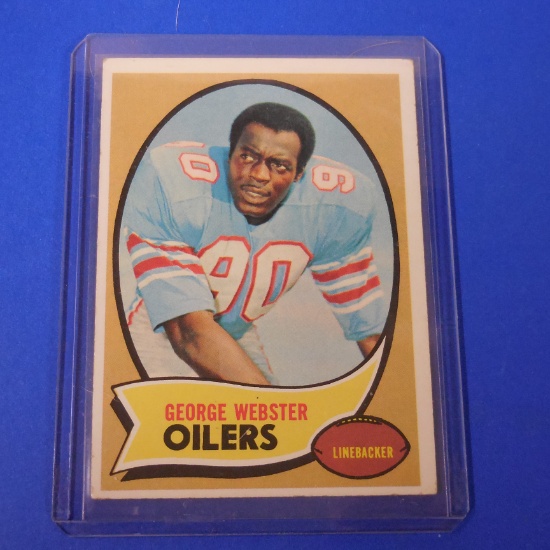 1970 TOPPS #120 GEORGE WEBSTER OILERS