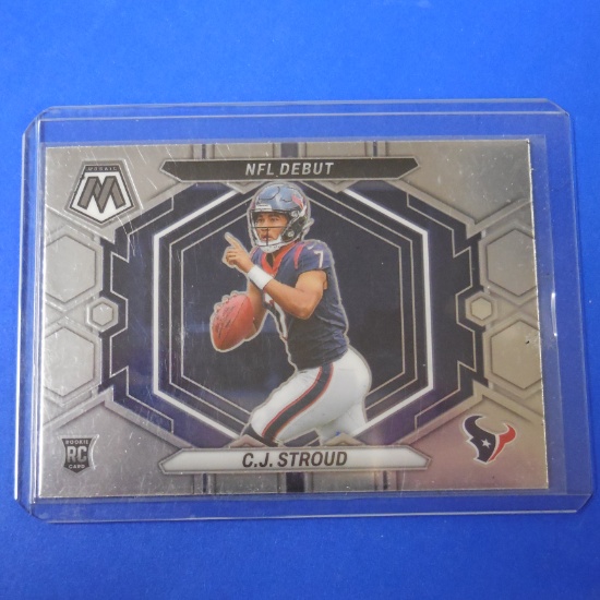 2023 PANINI MOSAIC C.J. STROUD NFL DEBUT ROOKIE CARD TEXANS
