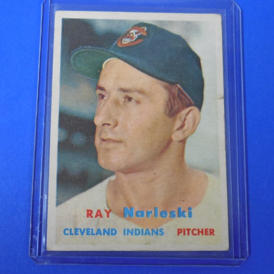 1957 TOPPS #144 RAY NARLESKI INDIANS