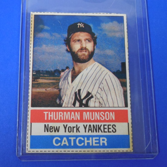 1976 HOSTESS THURMAN MUNSON YANKEES