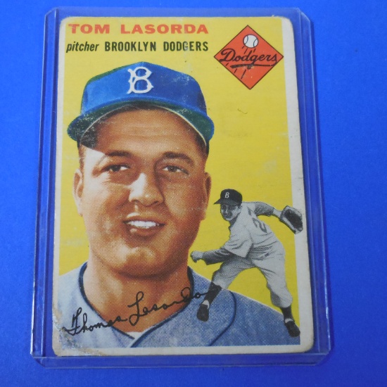 1954 TOPPS #132 TOMMY LOSARDO DODGERS
