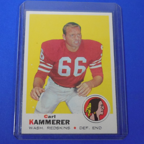 1969 TOPPS #158 CARL KAMMERER CARDINALS