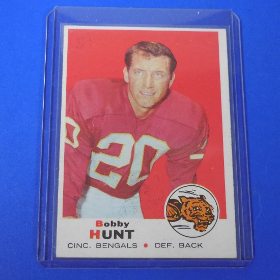 1969 TOPPS #243 BOBBY HUNT BENGALS