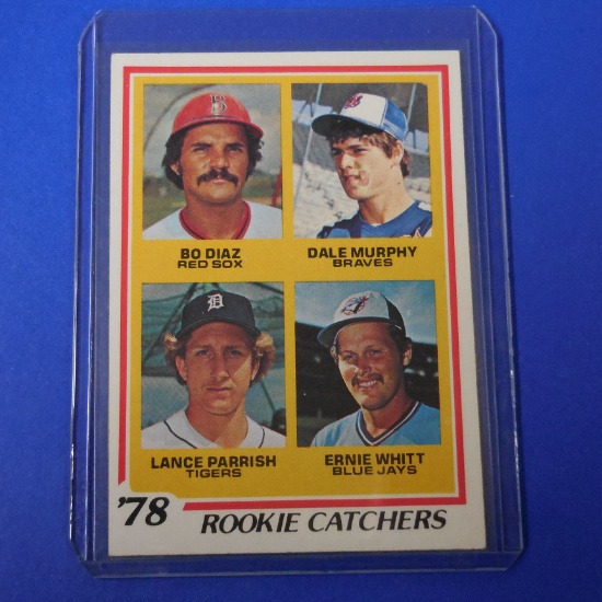 1978 TOPPS DALE MURPHY LANCE PARRISH ROOKIE CARD