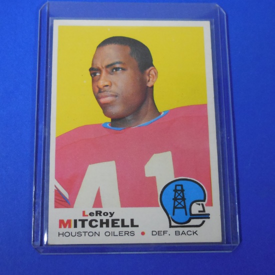 1969 TOPPS #183 LEROY MITCHELL OILERS