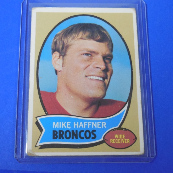1970 TOPPS #14 MIKE HAFFNER BRONCOS
