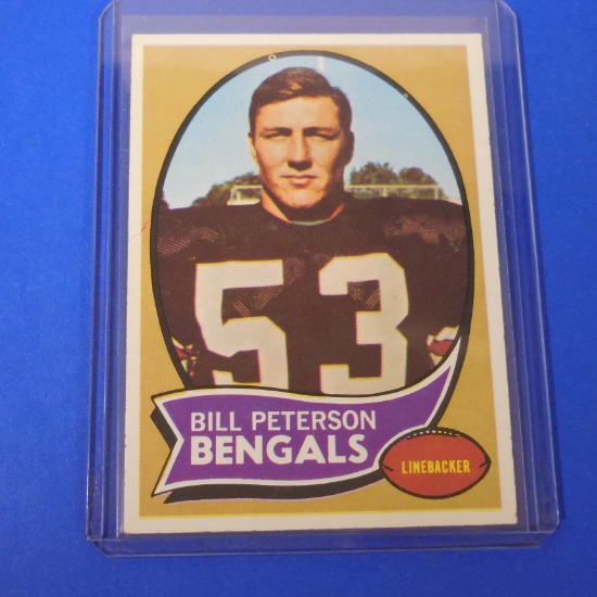 1970 TOPPS #16 BILL PETERSON BENGALS