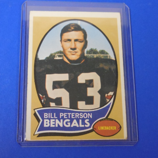 1970 TOPPS #16 BILL PETERSON BENGALS