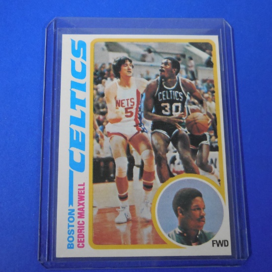 1978-79 TOPPS #128 CEDRIC MAXWELL BOSTON CELTICS ROOKIE CARD