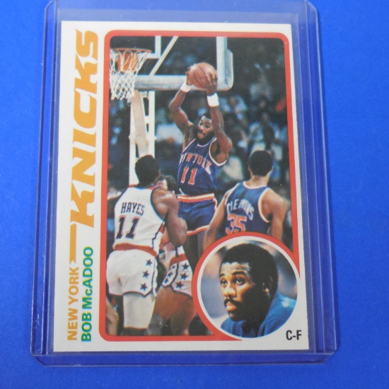 1978-79 TOPPS #5 BOB MCADOO KNICKS