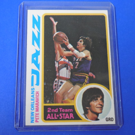 1978-79 TOPPS #80 PETE MARAVICH NEW ORLEANS JAZZ