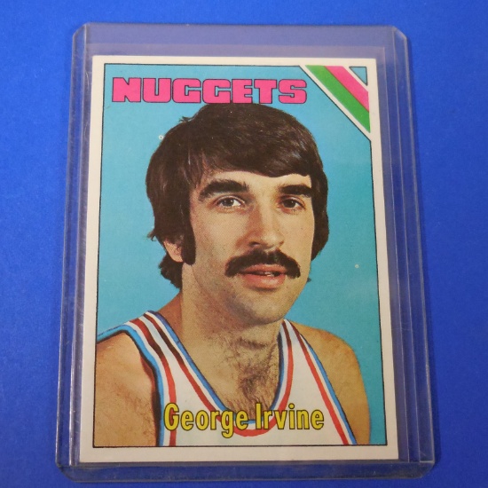 1975-76 TOPPS #320 GEORGE IRVINE NUGGETS