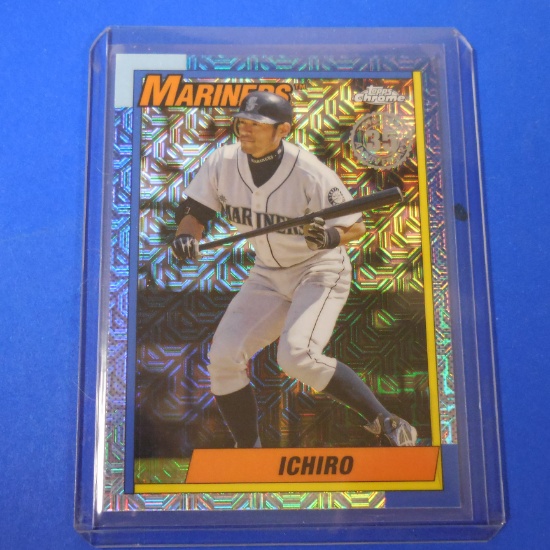 2025 TOPPS CHROME ICHIRO SILVER PACK REFRACTOR MARINERS