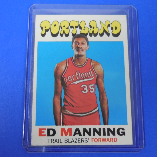 1971-72 TOPPS #122 ED MANNING TRAILBLAZERS