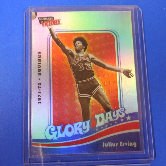 2000-01 UPPER DECK ULTIMATE VICTORY JULIUS ERVING GLORY DAYS HOLO SQUIRES