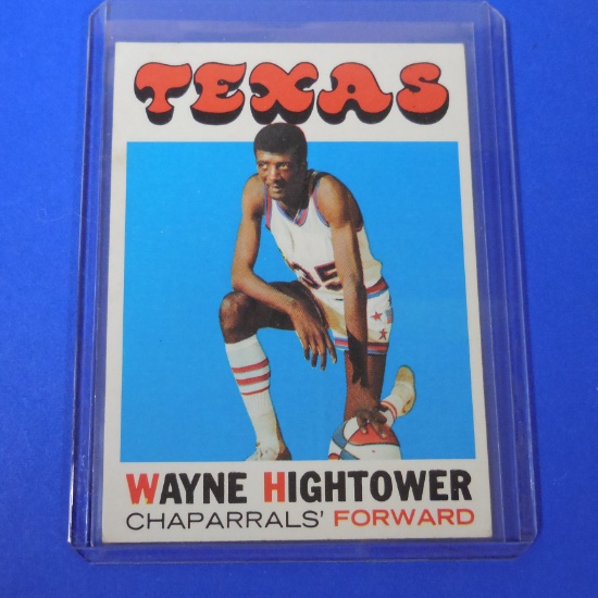 1971-72 TOPPS #187 WAYNE HIGHTOWER CHAPARRALS