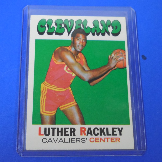 1971-72 TOPPS #88 LUTHER RACKLEY CAVALIERS