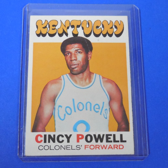 1971-72 TOPPS #207 CINCY POWELL COLONELS