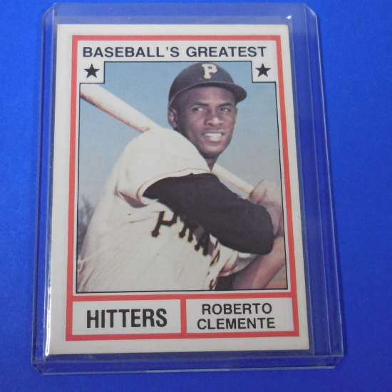 1982 TCMA ROBERTO CLEMENTE GREATEST HITTERS PIRATES