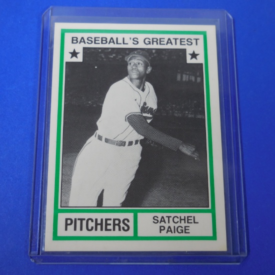 1982 TCMA SATCHEL PAIGE GREATEST PITCHERS INDIANS