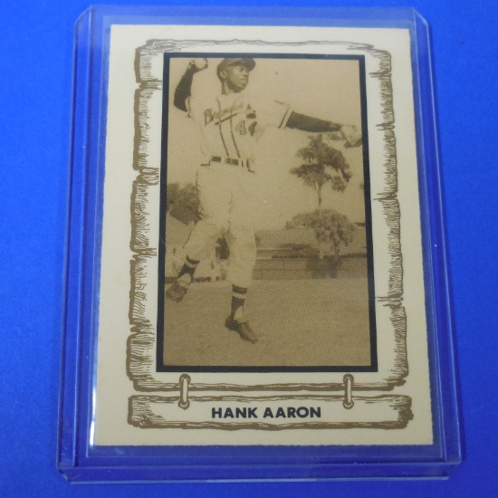 1981 CRAMER SPORTS HANK AARON BRAVES
