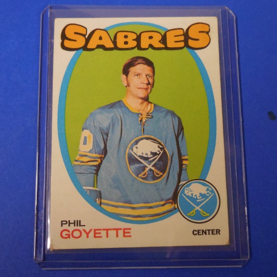 1971-72 TOPPS #88 PHIL GOYETTE SABRES
