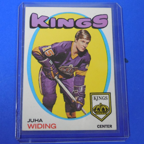 1971-72 TOPPS #86 JUHA WIDING ROOKIE CARD KINGS