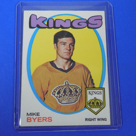 1971-72 TOPPS #34 MIKE BYERS KINGS