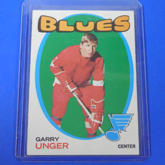 1971-72 TOPPS #26 GARRY UNGER BLUES