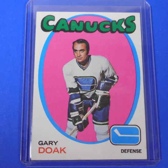 1971-72 TOPPS #87 GARY DOAK CANUCKS