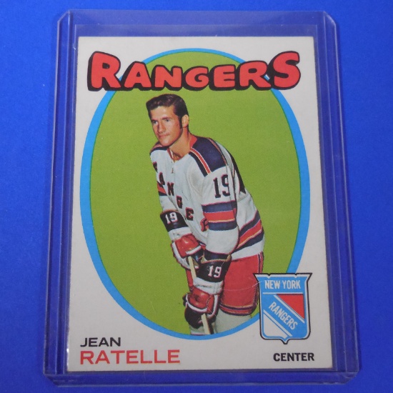 1971-72 TOPPS #97 JEAN RATELLE RANGERS
