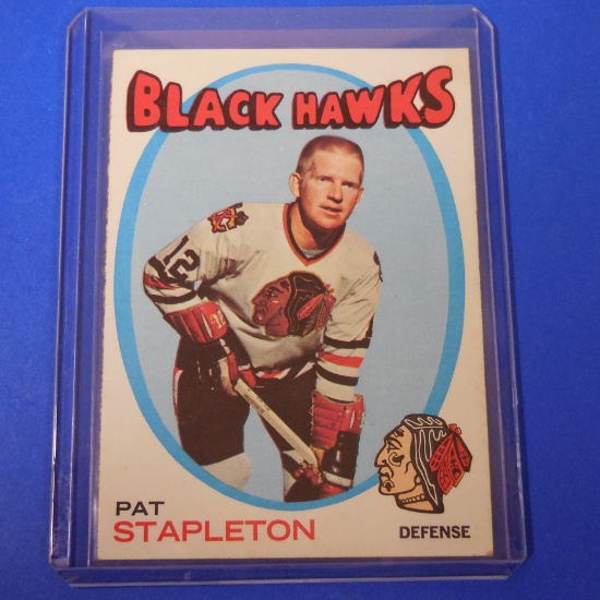 1971-72 TOPPS #25 PAT STAPLETON BLACKHAWKS